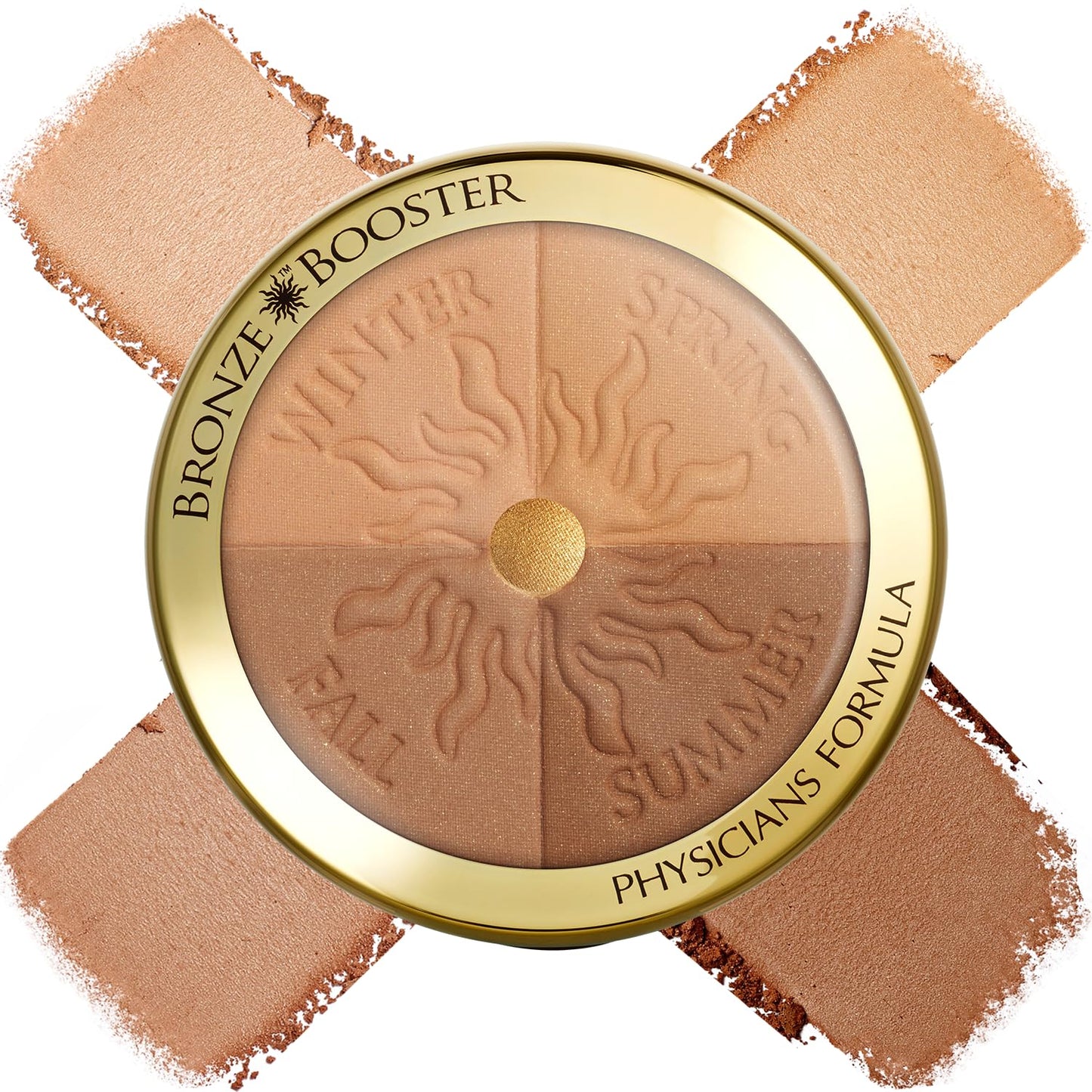 Bronze Booster Glow-Boosting Season-To-Season, Customizable Seasonal Glow Glow, Lasting Tan Boost, Hypoallergenic Powder, Cruelty-Free & Hypoallergenic- Light-To-Medium