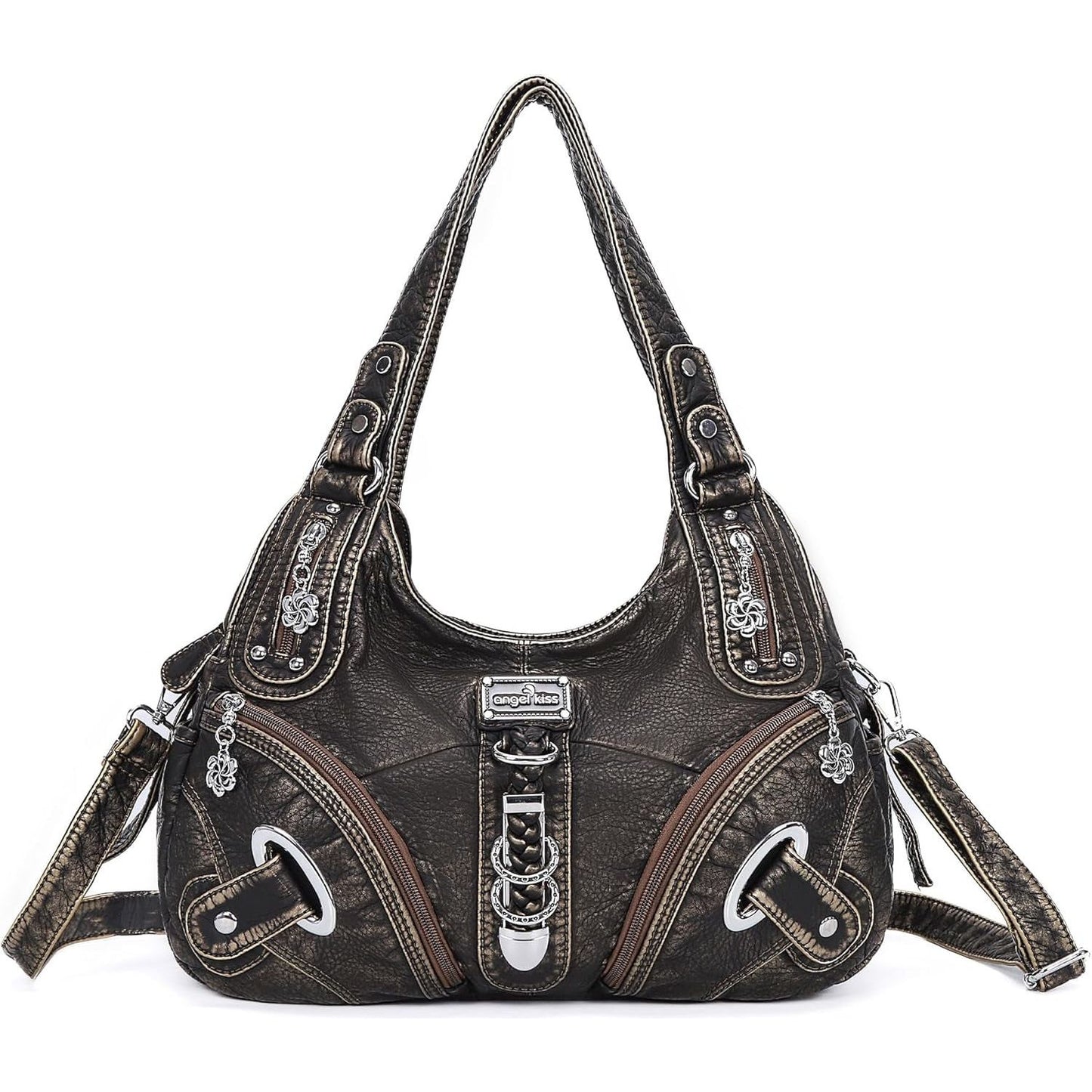 Angelkiss Hobo Purses and Handbags for Women Satchel Handbag Women Purses Large Daily Shoulder Bags