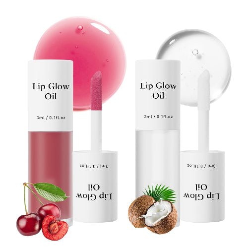 Beauty Oasis Hydrating Lip Glow Oil 2 - Pack - Beauty Oasis