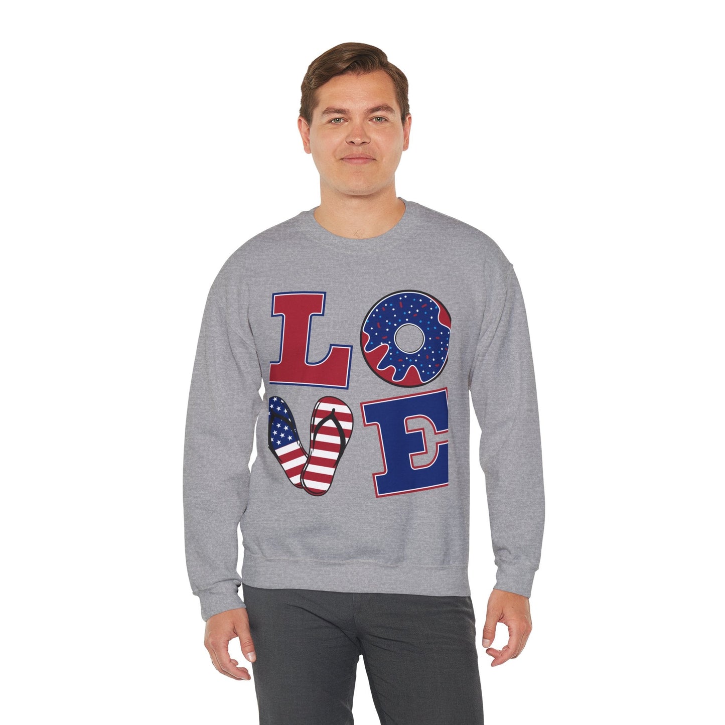 Crewneck Sweatshirt Love - Unisex - Beauty Oasis