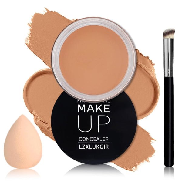 Full Coverage Under Eye Concealer - Dark Circle Corrector & Brightener Beauty Oasis - Beauty Oasis
