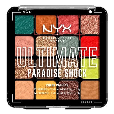 NYX Professional Makeup Ultimate Shadow Palette - Warm Neutrals - 16 shades - Beauty Oasis - Beauty Oasis