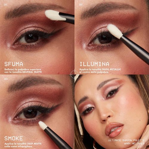 NYX Professional Makeup Ultimate Shadow Palette - Warm Neutrals - 16 shades - Beauty Oasis - Beauty Oasis