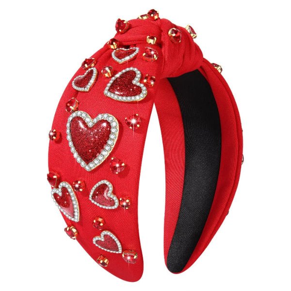 Valentine's Day Heart Headband - Beauty Oasis - Beauty Oasis