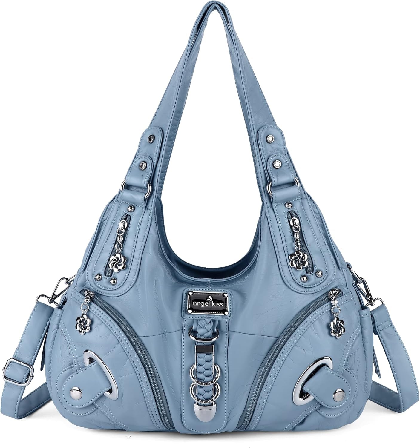 Angelkiss Hobo Purse and Satchel Handbag 