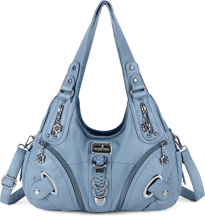 Angelkiss Hobo Purse and Satchel Handbag 
