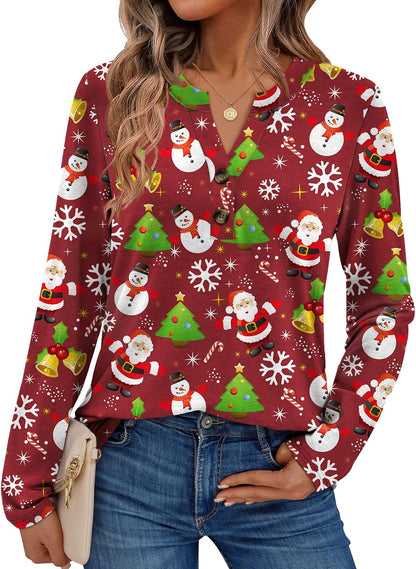 Chic Women's Long Sleeve Dressy Casual Tops for Every Season