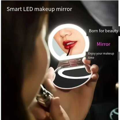 Beauty Oasis LED Compact Mirror - Beauty Oasis