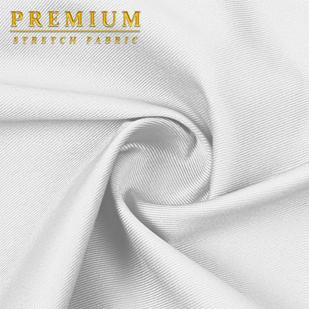 Women'S Ultra Stretch Mid Rise Skinny Capri Pants with Pockets