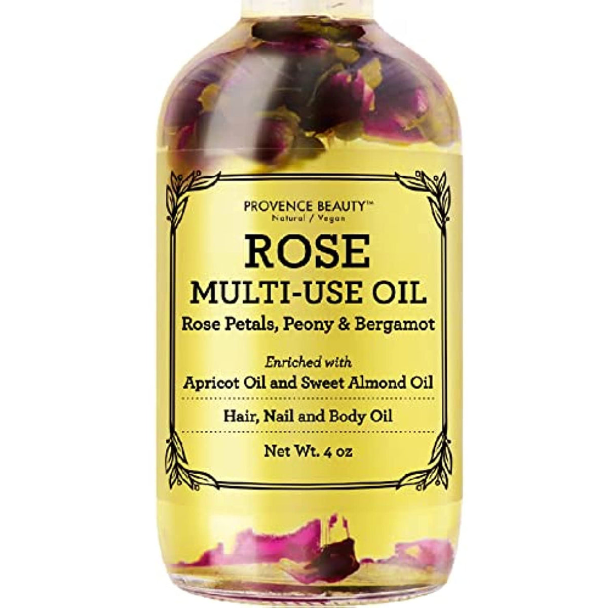 Revitalize Your Beauty Routine with Honey Suckle Multi-Use Face, Body & Hair Oil - Hydrates, Restores Shine & Nourishes with Apricot, Coconut Oil & Vitamin E - 4 Fl Oz