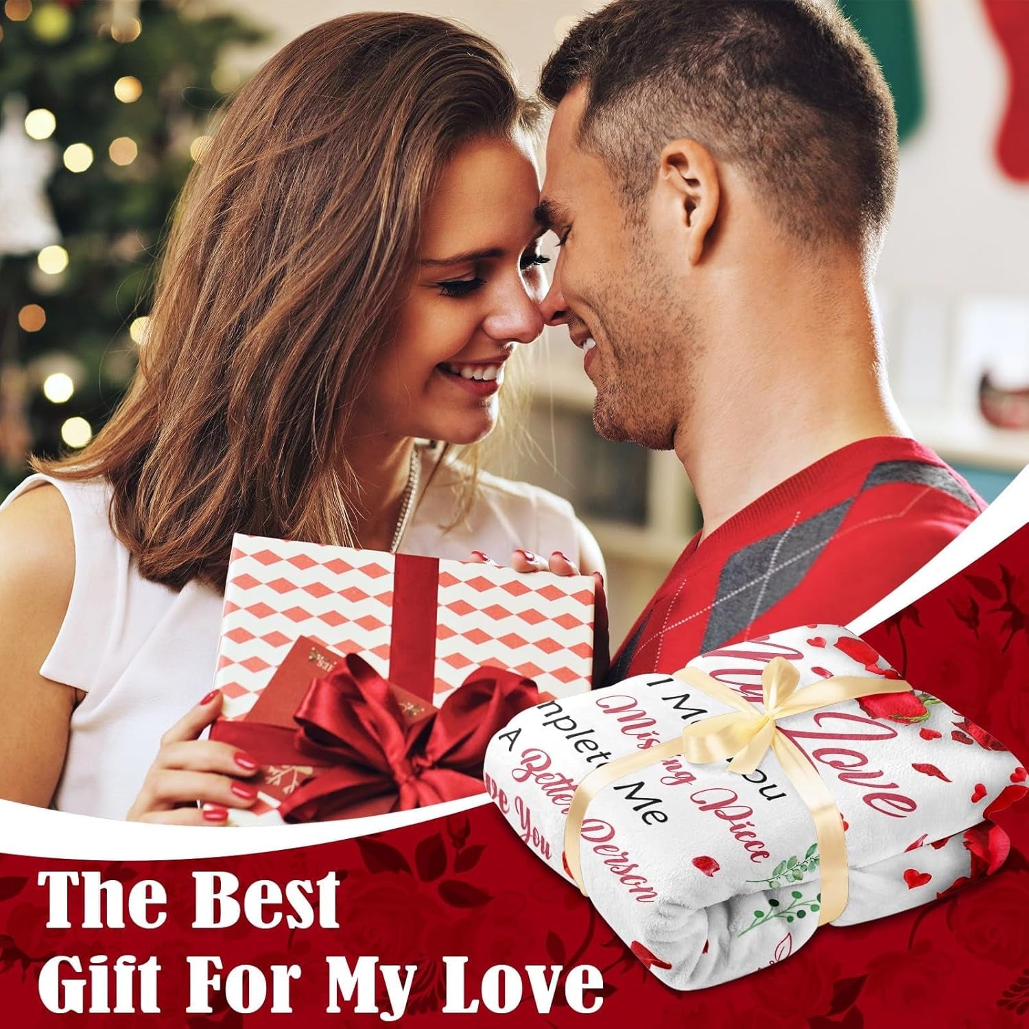 Valentines Day Gifts for Her - Gifts for Her Wife Girlfriend - to My Love Blanket - Anniversary Romantic Gift for Women - I Love You Gift for Her - Wife Girlfriend Birthday Present Ideas - 50"X60"