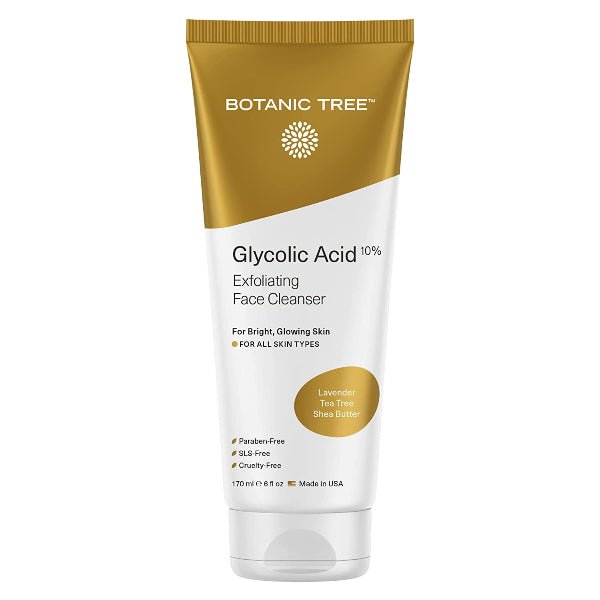 Glycolic Acid Face Wash – 10% Glycolic & Salicylic Acid | Exfoliating Facial Cleanser - Beauty Oasis - Beauty Oasis