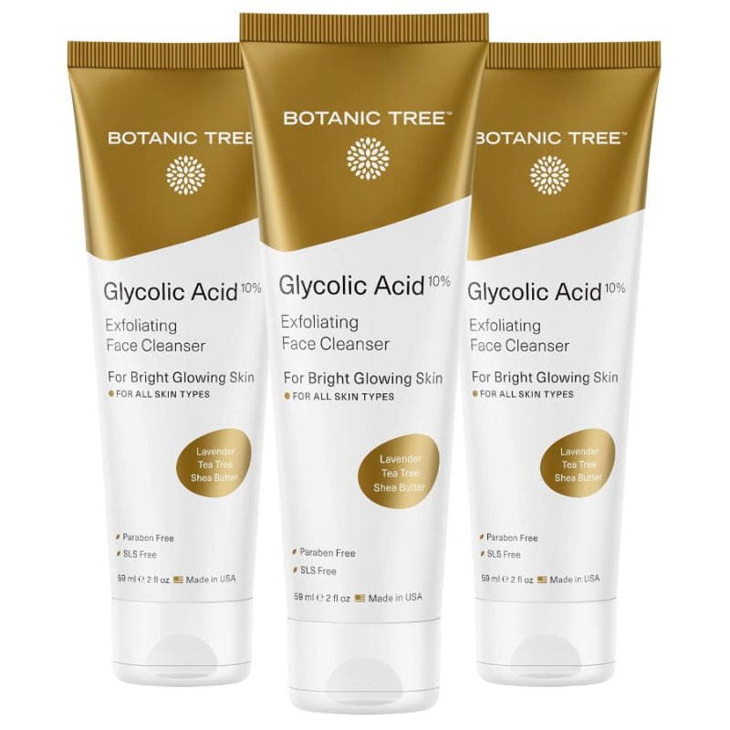 Glycolic Acid Face Wash – 10% Glycolic & Salicylic Acid | Exfoliating Facial Cleanser - Beauty Oasis - Beauty Oasis