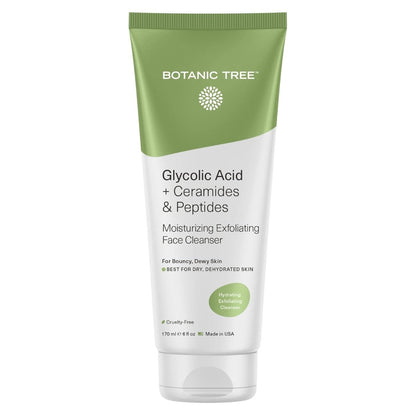 Glycolic Acid Face Wash – 10% Glycolic & Salicylic Acid | Exfoliating Facial Cleanser - Beauty Oasis - Beauty Oasis